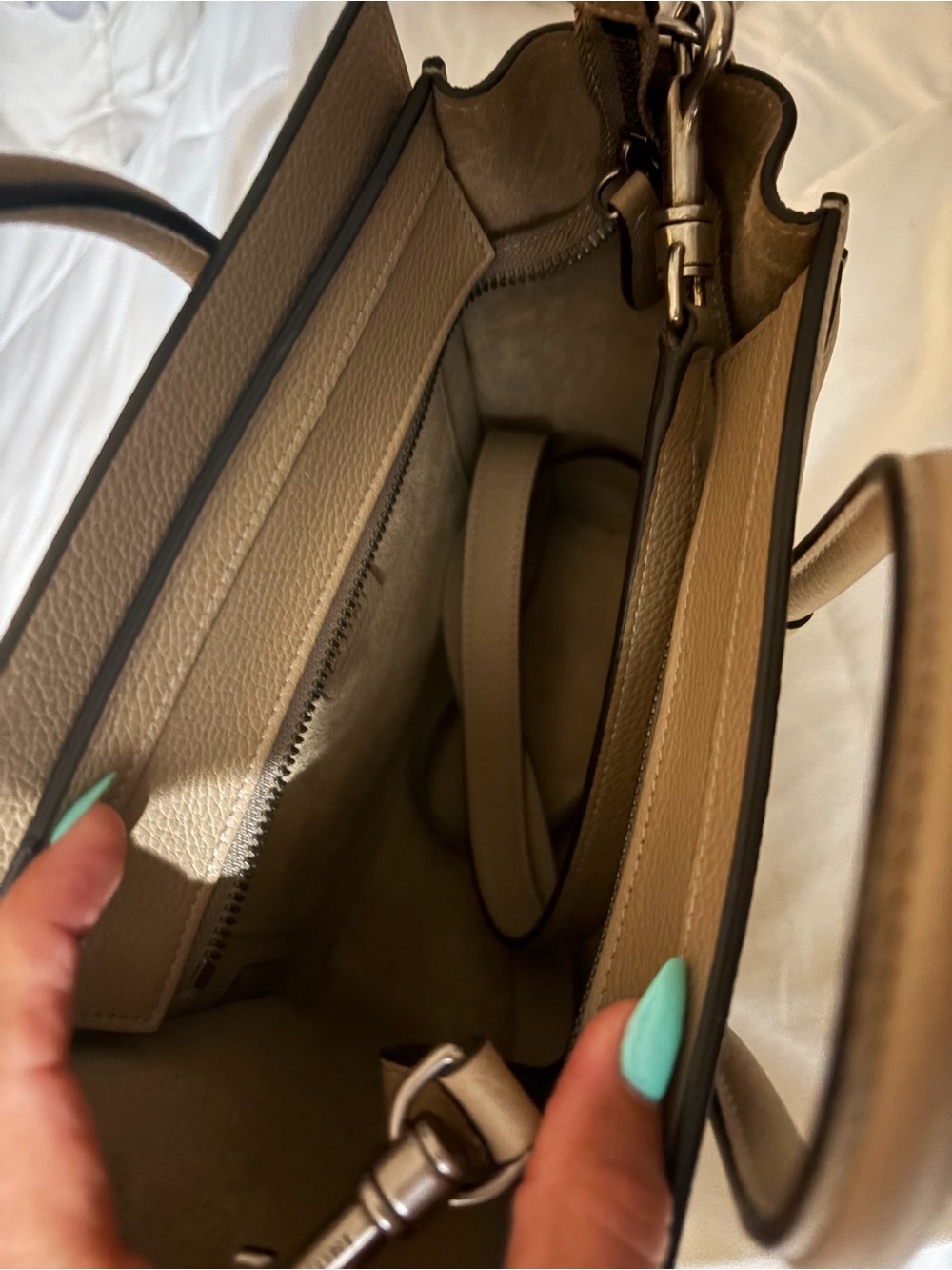 SOLD! Nano - Taupe Leather

Never used with tags and dust bag - Picture 8 of 10